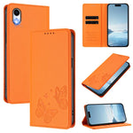 Strong Magnetic Dual Butterfly RFID Vegan Leather Phone Case, For iPhone X / XS, For iPhone XR, For iPhone XS Max, For iPhone 8 Plus / 7 Plus