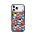 Glittering Crystal Red Heart Pattern Magnetic Phone Case, For iPhone 17 Pro Max, For iPhone 17 Pro