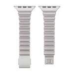 One-bead Waist Stainless Steel Norman Buckle Magnetic Watch Band, For Apple Watch 46mm / 49mm / 45mm / 44mm, For Apple Watch 42mm / 41mm / 40mm / 38mm