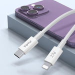 TOTU GTZB01-PD Series 27W Type-C to 8 Pin Data Cable Set, Length: 0.5m + 1m + 2m