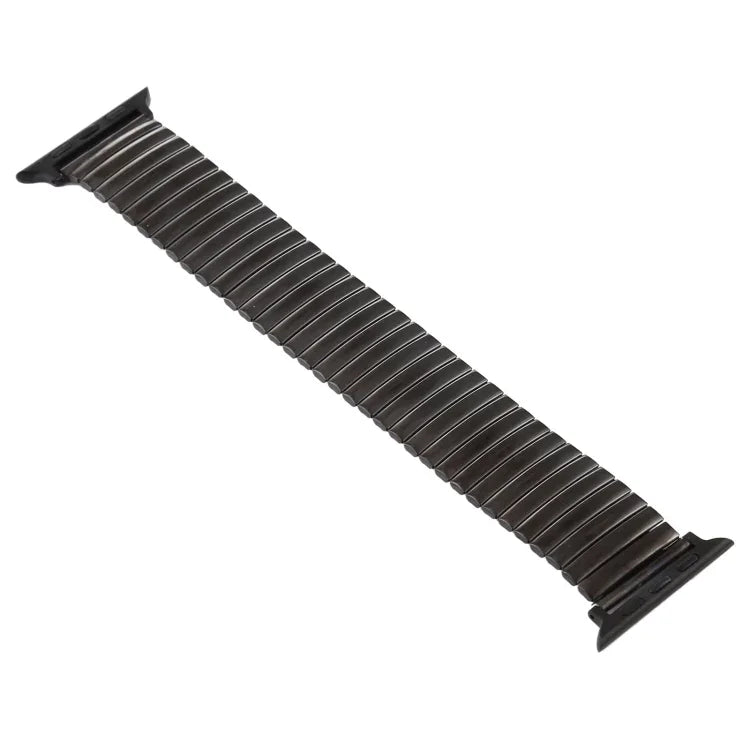 Elastic Aluminum Watchband, For Apple Watch Series 7 41mm / 6 & SE & 5 & 4 40mm / 3 & 2 & 1 38mm, For Apple Watch Series 8&7 41mm / SE 2&6&SE&5&4 40mm / 3&2&1 38mm, For Apple Watch Ultra 49mm / Series 8&7 45mm / SE 2&6&SE&5&4 44mm / 3&2&1 42mm         ...