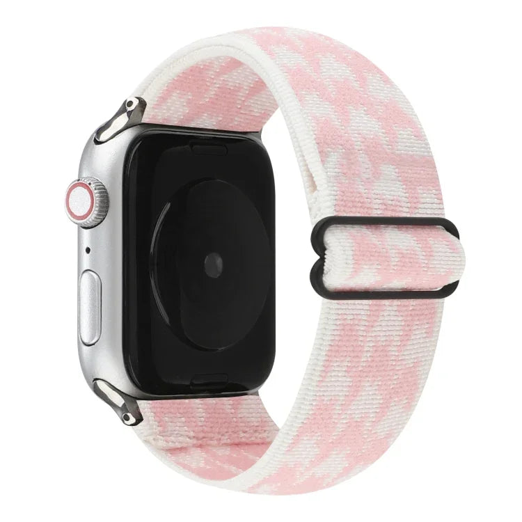 Ethnic Style Buckle Watchband For Apple Watch Series 6 & SE & 5 & 4 44mm / 3 & 2 & 1 42mm, For Apple Watch Series 7 45mm / 6 & SE & 5 & 4 44mm / 3 & 2 & 1 42mm, For Apple Watch Ultra 49mm / Series 8&7 45mm / SE 2&6&SE&5&4 44mm / 3&2&1 42mm