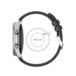 20mm Silicone Leather Replacement Strap Watchband for Samsung Galaxy Watch 3 41mm, For Samsung Galaxy Watch 3 41mm