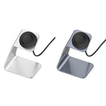 For Samsung R500 / Galaxy Watch 3 Universal Aluminum Alloy Magnetic Charger Holder with Chip Protection, Support Fast Charging, For Samsung R500