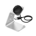 For Samsung R800 / Galaxy Watch Universal Aluminum Alloy Magnetic Charger Holder with Chip Protection, Support Fast Charging, For Samsung R800