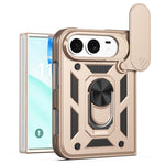 Sliding Camera Cover Design TPU+PC Phone Case, For iPhone Duo