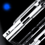 Transparent High-definition Two-stage PC Phone Case, For iPhone Duo
