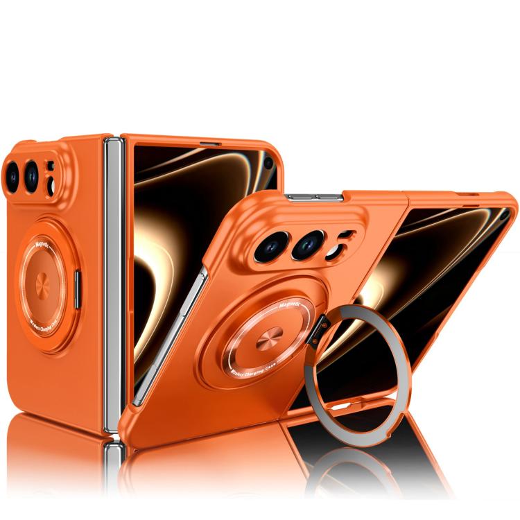 360 Rotation Ring Holder MagSafe Shockproof PC Phone Case, For iPhone Duo