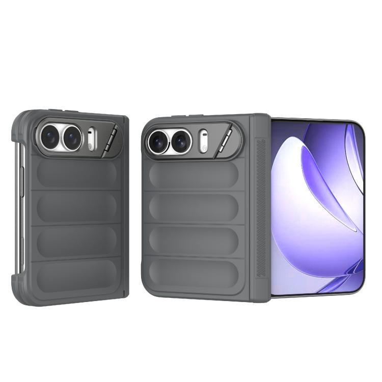 Magic Shield Camera Lens Holder Foldable PC Shockproof Phone Case, For iPhone Duo