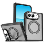 XDcase Armor-style Hinge Protection Magnetic Ring Holder Phone Case, For iPhone Duo