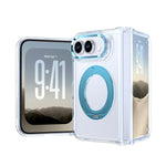 Rotating Holder Magnetic Transparent Phone Case, For iPhone Duo