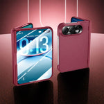 Spray-Coated Spring Hinge Integrated Film Phone Case, For iPhone Duo