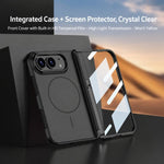 GKK Integrated Magnetic Hinge Side Foldable Holder Full Coverage Phone Case, For iPhone Duo