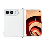 Side Clamp Magnetic Axis Solid Color Leather Texture Phone Case, For iPhone Duo