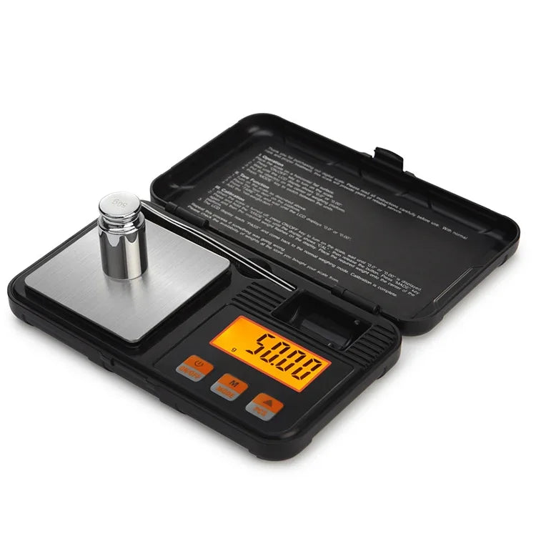 200g/0.01g High-Precision Portable Jewelry Scale  Mini Electronic Scale Precision Carat Electronic Scale, 200g/0.01g
