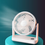 F701 Desktop Electric Fan with LED Display