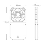 F20 Electroplating Handheld Fan Portable Desktop Folding Mute USB Hanging Neck Fan, F20 (Pink), F20 (Green), F20 (Blue), F20 (White)