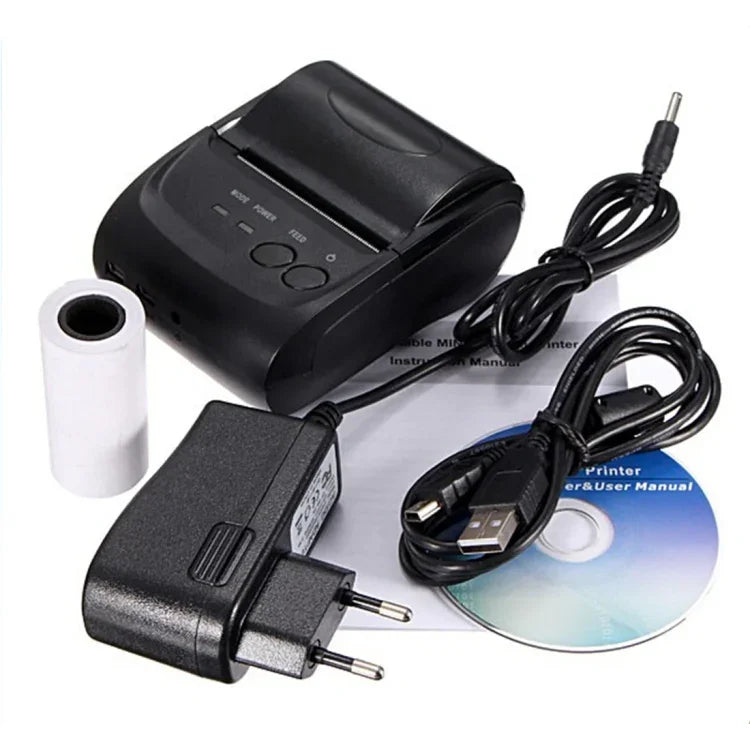 POS-5802 Thermal Line Bluetooth Receipt Printer(Black), POS-5802