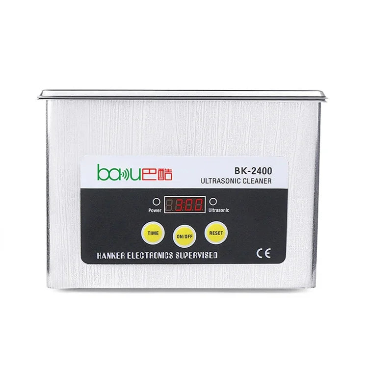 BAKU BK-2400 35W 0.8L LCD Display Ultrasonic Cleaner, AC 220V, BK-2400 35W 0.8L 220V
