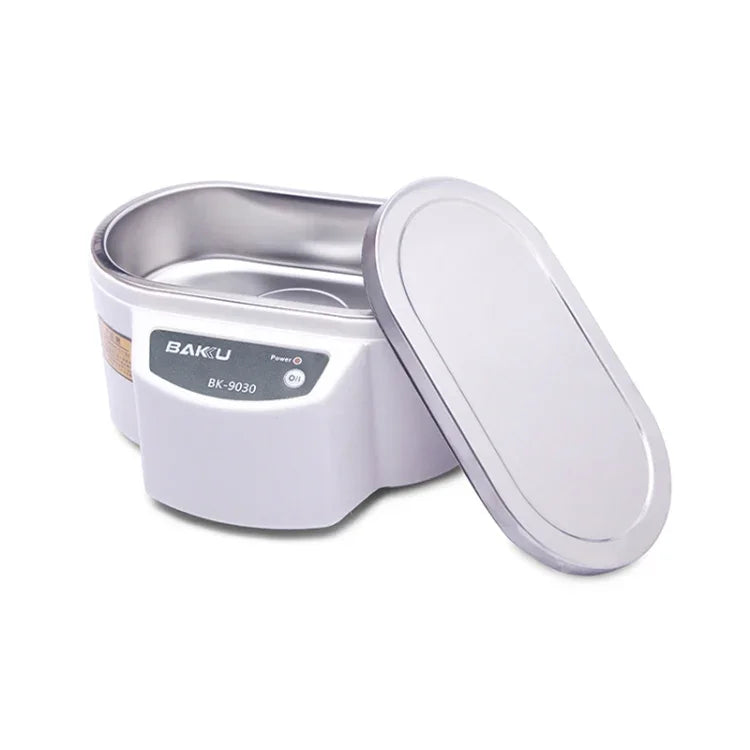 BAKU BK-9030 30W 0.8L LCD Display Ultrasonic Cleaner, AC 220V, EU Plug, BK-9030 30W 0.8L 220V Green, BK-9030 30W 0.8L 220V White
