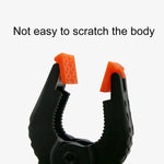 5 PCS Woodworking Photo Studio Photography Backdrop Nylon Clip Support Spring Clamp, Length: 90mm, Length: 90mm