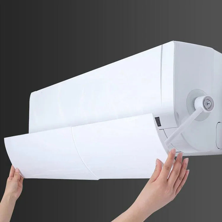 Bedroom Wall-Mounted Baby Universal Anti-Straight Blowing Air Conditioning Windshield Wind Deflector Shroud, Thickened Version, Thickened Version
