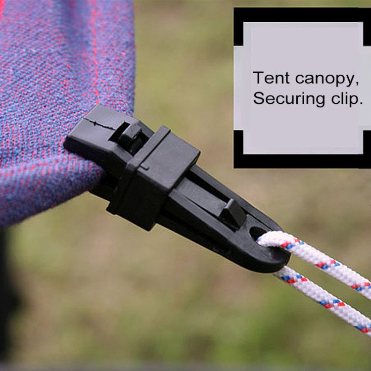 20 PCS Outdoor Tent Awnings Windproof Fixing Clip Multifunctional Wind Rope Buckle