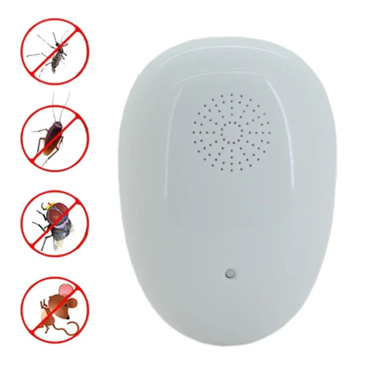 AC 90-250V Pest Control Insect Bugs Ultrasonic Mosquito Repellent Repeller Killer, Long EU Plug, Long EU Plug