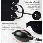 Household Full Cashmere Cervical Traction Instrument Neck Protection Inflatable Cervical Spine Massage Instrument, Full Cashmere (Purple), Full Cashmere (Rose Red), Full Cashmere (Black), Full Cashmere (Coffee), Full Cashmere (Grey), Full Cashmere (Blue)
