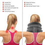 Household Full Cashmere Cervical Traction Instrument Neck Protection Inflatable Cervical Spine Massage Instrument, Full Cashmere (Purple), Full Cashmere (Rose Red), Full Cashmere (Black), Full Cashmere (Coffee), Full Cashmere (Grey), Full Cashmere (Blue)