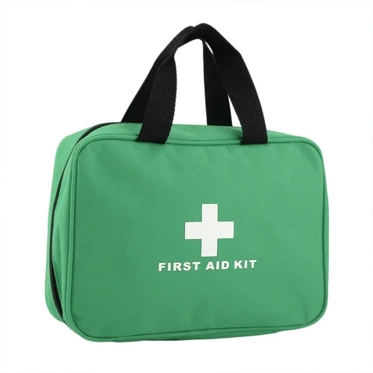 234 In 1 Portable Home Outdoor Emergency Supplies Kit Survival Rescue Box, 26x18x8cm (Green), 26x18x8cm (Red)