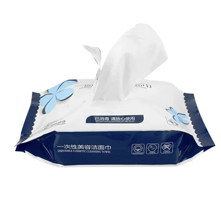 20 PCS Portable Multi-purpose Cotton Disposable Face Towel Wet And Dry Dual-use Cleansing Towel Soft Towel for Travel, 20 PCS