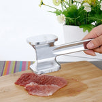 2 PCS Aluminum Alloy Loose Tenderizers Meat Hammer Steak Pork Kitchen Tools, Middle Size: 5.0 x 22.5cm, Middle Size: 5.0 x 22.5cm