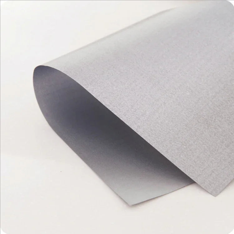 Gas Furnace Surface Ultra-thin Fibre Material Stovetop Protective Cleaning Pad, Size: 27*27cm, 0.08mm (Silver), 0.08mm