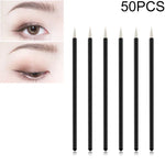 50 PCS Eyeliner Brush Cosmetic Makeup Brushes Eyes Make Up Styling Tools