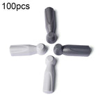 100pcs HTG-005 Small Hammer Anti-theft Magnetic Buckle EAS Anti-theft Sound and Magnetic Button Label for Supermarket Commodities, Random Color Delivery, HTG-005 Small Hammer
