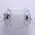 Travel Large Volume Drawstring Bag Cosmetic Sundries Storage Bag, Light Grey, Light Pink, Mint Green, Navy Blue, Red, Black, Pink