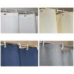 Thickening Waterproof And Mildew Curtain Honeycomb Texture Polyester Cloth Shower Curtain Bathroom Curtains,Size:120*200cm, Size:120*200cm