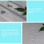 Thickening Waterproof And Mildew Curtain Honeycomb Texture Polyester Cloth Shower Curtain Bathroom Curtains,Size:200*180cm, Size:200*180cm, Size200*180cm