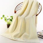 Add Thick Add Large Pure Cotton Bath Towel, Size: 70*140cm