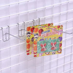 10pcs 3.5mm Supermarket Iron Grid Shelf Hook, Length: 15cm, 3.5mm  15cm