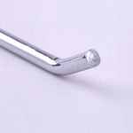 10pcs 3.5mm Supermarket Iron Grid Shelf Hook, Length: 25cm, 3.5mm  25cm