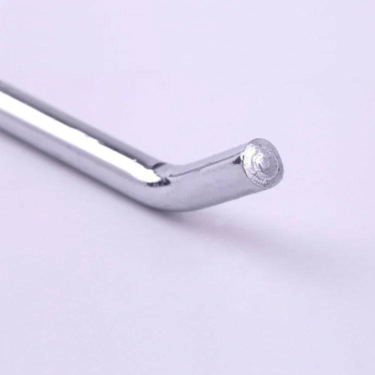 10pcs 3.5mm Supermarket Iron Grid Shelf Hook, Length: 10cm, 3.5mm  10cm