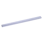 15x30mm Supermarket Shelves Display Electroplated Square Crossbar hook Bracket, Length: 1m, Crossbar Hook