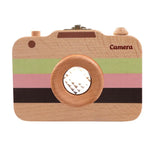 Creative Wooden Children Camera Deciduous Tooth Preservation Box Baby Teeth Tooth House Storage Box, HC2455A, HC2455B, HC2455C, HC2455D
