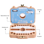 Creative Wooden Children Camera Deciduous Tooth Preservation Box Baby Teeth Tooth House Storage Box, HC2455A, HC2455B, HC2455C, HC2455D