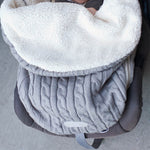 Thick Baby Swaddle Wrap Knit Envelope Sleeping Bag Newborn Infant Warm Bands Indoor Infant Stroller Sleeping Bag