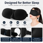3D Portable Shading Sleep Rest Aid Cover Eye Patch Sleeping Mask Female Cute Eye Mask