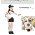 Automatic Anti Barking Collar Pet Training Control System + Electric Shock PU Leather Collar for Dogs, PD520