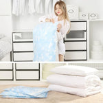 Space Saving Orchids Pattern Vacuum Storage Bag, Thinken Quilts Clothing Vacuum Seal Storage Bag, Size: 80*100 cm, Size: 80*100 cm